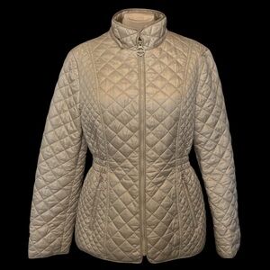 Laundry By Shelli Segal Champagne‎ Quilted Puffer Jacket